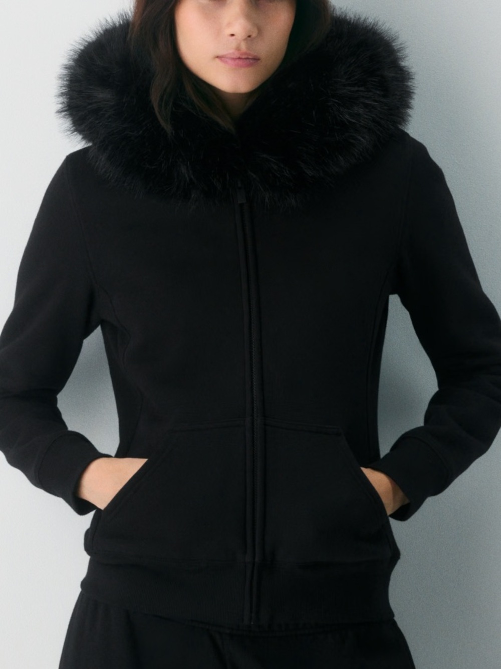 Aritzia Cozy Sweatfleece Snug Zip Hoodie (medium)